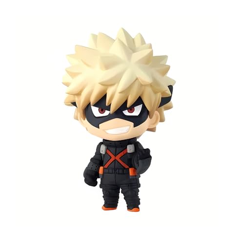 Zhongkaihua MHA Figuren Bakugou Katsuki/Midoriya Izuku/Todoroki Shouto Figur Mini-Modell Statue Figuren MHA Actionfigur Sammlerstücke Dekorationen Geschenke 5 cm PVC von Zhongkaihua