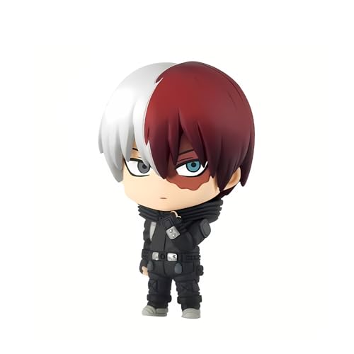 Zhongkaihua MHA Figuren Bakugou Katsuki/Midoriya Izuku/Todoroki Shouto Figur Mini-Modell Statue Figuren MHA Actionfigur Sammlerstücke Dekorationen Geschenke 5 cm PVC von Zhongkaihua