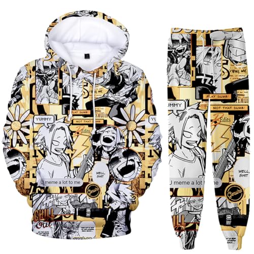 Zhongkaihua MHA Kapuzenpullover und Sweatpants Set 2-teilig Bakugo/Izuku/Toga/Dabi/Ochako Hoodies Hosen Cosplay Anime Sweatshirts Pullover Kleidung Herren Damen Uni Zhongkaihua MHA Kapuzenpullover und Sweatpants Set 2-teilig Bakugo/Izuku/Toga/Dabi/Ochako Hoodies Hosen Cosplay Anime Sweatshirts Pullover Kleidung Herren Damen Uni von Zhongkaihua