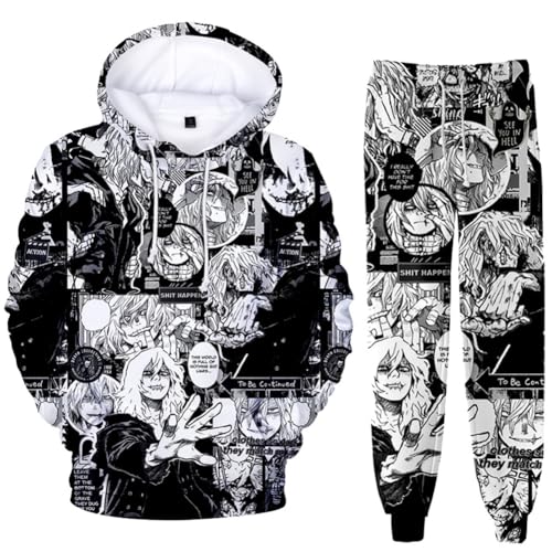Zhongkaihua MHA Kapuzenpullover und Sweatpants Set 2-teilig Bakugo/Izuku/Toga/Dabi/Ochako Hoodies Hosen Cosplay Anime Sweatshirts Pullover Kleidung Herren Damen Uni Zhongkaihua MHA Kapuzenpullover und Sweatpants Set 2-teilig Bakugo/Izuku/Toga/Dabi/Ochako Hoodies Hosen Cosplay Anime Sweatshirts Pullover Kleidung Herren Damen Uni von Zhongkaihua