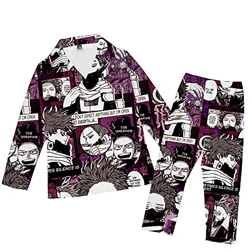 Zhongkaihua MHA Pyjama-Set, Anime-Nachtwäsche, Midoriya/Bakugo/Dabi/Toga/Uraraka, Cosplay, niedlich, Cartoon, langärmelig, Hemd, Hose, Pyjama, Sommer, Herbst, Anime-Pyjama, Party Zhongkaihua MHA Pyjama-Set, Anime-Nachtwäsche, Midoriya/Bakugo/Dabi/Toga/Uraraka, Cosplay, niedlich, Cartoon, langärmelig, Hemd, Hose, Pyjama, Sommer, Herbst, Anime-Pyjama, Party von Zhongkaihua