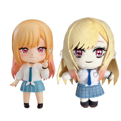 Zhongkaihua My Dress Up Darling Figur Kitagawa Marin Actionfigur Plüsch Gefüllte Figur Heimdekoration Ornamente von Zhongkaihua