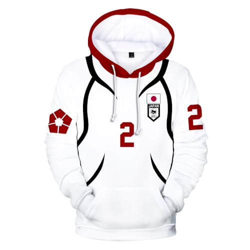 Zhongkaihua Nagi/Reo/Rin/Bachira Hoodie Anime Sweatshirt 3D bedruckte Kleidung Herren Damen Uni Hoodies mit Kordelzug Langarm Geschenke Zhongkaihua Nagi/Reo/Rin/Bachira Hoodie Anime Sweatshirt 3D bedruckte Kleidung Herren Damen Uni Hoodies mit Kordelzug Langarm Geschenke von Zhongkaihua