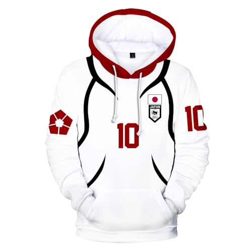 Zhongkaihua Nagi/Reo/Rin/Bachira Hoodie Anime Sweatshirt 3D bedruckte Kleidung Herren Damen Uni Hoodies mit Kordelzug Langarm Geschenke Zhongkaihua Nagi/Reo/Rin/Bachira Hoodie Anime Sweatshirt 3D bedruckte Kleidung Herren Damen Uni Hoodies mit Kordelzug Langarm Geschenke von Zhongkaihua