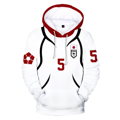 Zhongkaihua Nagi/Reo/Rin/Bachira Hoodie Anime Sweatshirt 3D bedruckte Kleidung Herren Damen Uni Hoodies mit Kordelzug Langarm Geschenke Zhongkaihua Nagi/Reo/Rin/Bachira Hoodie Anime Sweatshirt 3D bedruckte Kleidung Herren Damen Uni Hoodies mit Kordelzug Langarm Geschenke von Zhongkaihua