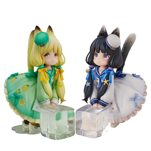 Zhongkaihua Niedliche Anime Katze Mädchen Mini Figur Dekoriert Life Collection Figur - Tea Time Cat Kawaii Figuren Mini Statue Anime Action Figur CakeToppers Desktop Ornamente Dekoration Zhongkaihua Niedliche Anime Katze Mädchen Mini Figur Dekoriert Life Collection Figur - Tea Time Cat Kawaii Figuren Mini Statue Anime Action Figur CakeToppers Desktop Ornamente Dekoration von Zhongkaihua