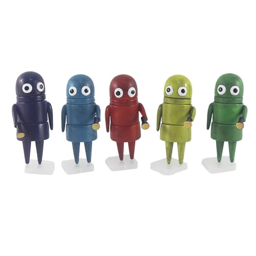 Zhongkaihua REPO Figur REPO Actionfiguren-Set, Anime-Spiel, PVC-Modell, Weihnachten, Geburtstag, Tortenaufsatz, Schreibtischdekoration, Geschenk für Fans, 10 cm, 5-teilig von Zhongkaihua