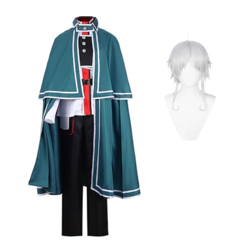 Zhongkaihua Roxy Migurdia Cosplay Kostüm Sylphy Mantel Cape Uniform Anime Rollenspiel-Outfit Halloween Kostümparty Karneval von Zhongkaihua
