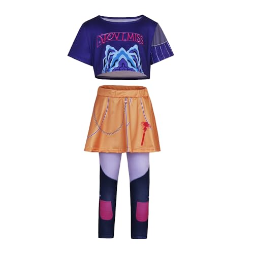 Zhongkaihua Rumi Cosplay Mira Zoey Anime Kostüm Jacke Shorts mit Perücke Fancy Sänger Outfit Full Set Bühne Rollenspiel Halloween Party Karneval Outfit für Fans von Zhongkaihua