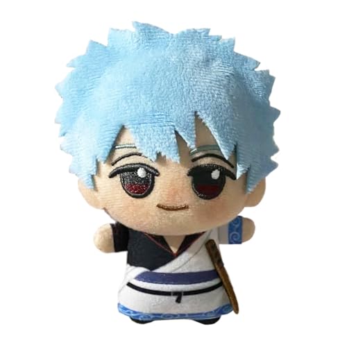 Zhongkaihua Sakata Gintoki Anhänger aus PP-Baumwolle, gefüllt mit süßem Cartoon, 10 cm von Zhongkaihua