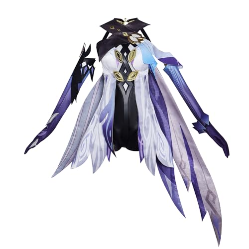 Zhongkaihua Skirk Cosplay Outfit Anime Kostüm Erwachsene Rollenspiel Anime Karneval Halloween Party Karneval Uniform von Zhongkaihua
