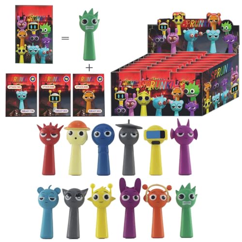 Zhongkaihua Sprunki Figuren Modell 24 Stück Niedliche Sprunki Actionfiguren Set Kuchen Dekoration PVC Modellsammlung Weihnachten Geburtstag Party Dekoration Set Geschenk für Fans Zhongkaihua Sprunki Figuren Modell 24 Stück Niedliche Sprunki Actionfiguren Set Kuchen Dekoration PVC Modellsammlung Weihnachten Geburtstag Party Dekoration Set Geschenk für Fans von Zhongkaihua