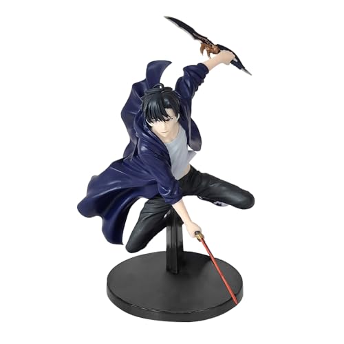 Zhongkaihua Sung Jin Woo Figur, 13 cm, PVC-Modell, Statue, Sung Jin Woo, Actionfigur, Anime-Figur, Sammlerstück, Dekorationen, Geschenke, Fans Zhongkaihua Sung Jin Woo Figur, 13 cm, PVC-Modell, Statue, Sung Jin Woo, Actionfigur, Anime-Figur, Sammlerstück, Dekorationen, Geschenke, Fans von Zhongkaihua