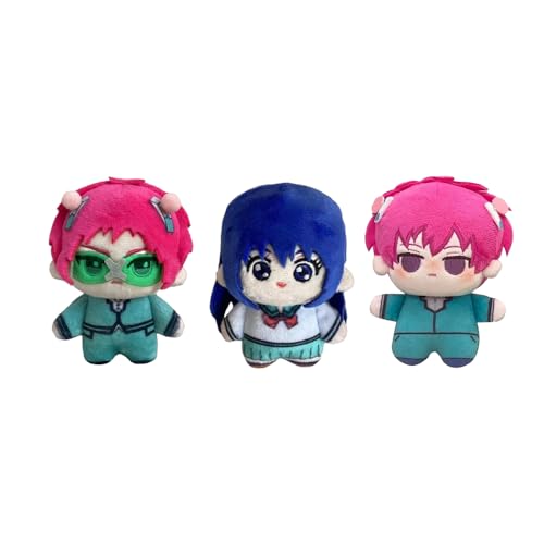 Zhongkaihua Teruhashi Kokomi Plüschfigur Saiki Kusuo, weich, gefüllt, niedlicher Anhänger, Tasche, Rucksack, Anlässe, Dekorationen, Sammlerstücke, 10 cm Zhongkaihua Teruhashi Kokomi Plüschfigur Saiki Kusuo, weich, gefüllt, niedlicher Anhänger, Tasche, Rucksack, Anlässe, Dekorationen, Sammlerstücke, 10 cm von Zhongkaihua