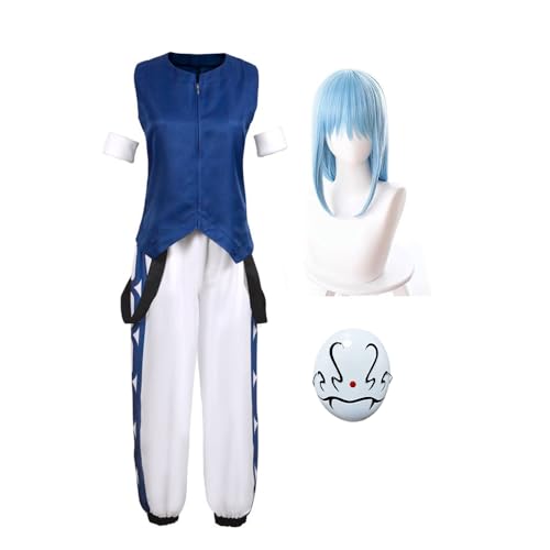 Zhongkaihua That Time I Got Reincarnated as a Slime Cosplay Costume Rimuru Tempest Anime Cosplay Outfit Uniform Top and Pants Full Sets for Halloween Anime Role Play Zhongkaihua That Time I Got Reincarnated as a Slime Cosplay Costume Rimuru Tempest Anime Cosplay Outfit Uniform Top and Pants Full Sets for Halloween Anime Role Play von Zhongkaihua