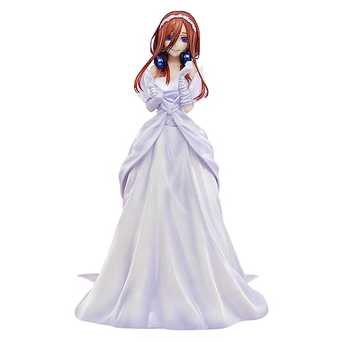 Zhongkaihua The Quintessential Quintuplets Figuren Anime Statue Cartoon Mädchen Nakano Nino Actionfigur Nakano Miku Figur Modell Ornamente von Zhongkaihua