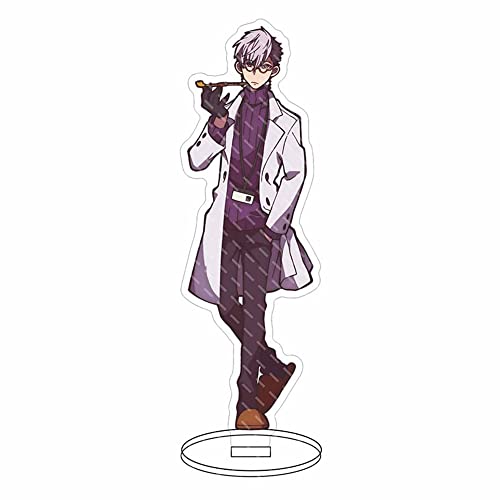 Zhongkaihua Toilettengebundene Hanako-kun Acryl-Ständer-Figur, Anime, doppelseitiger Druck, Yugi Amane, Yashiro Nene, Minamoto Kou Actionfigur, Ornament, Heimdekoration, Kollektionen (TYPE 7) von Zhongkaihua