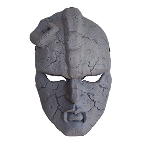 Zhongkaihua Unisex Japanische Anime Dio Brando Stein Geistermaske Halloween Cosplay Karneval Thema Party Harz Handwerk Dekorationen Requisiten, Bühnenleistung Charakter Party Animation Karneval Maske von Zhongkaihua