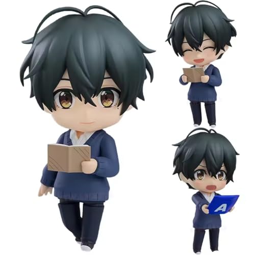 Zhongkaihua Yoshikazu Miyano Figur Anime Q Ver. Modell Miyano Yoshikazu Actionfigur mit beweglichem und austauschbarem Gesicht, Mini-Statue, 10 cm von Zhongkaihua