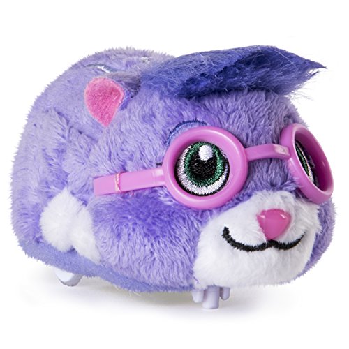 Zhu Zhu Pets - "Num Nums Plüsch-Hamster-Spielzeug mit Sound und Bewegung (lila) von Zhu Zhu Pets