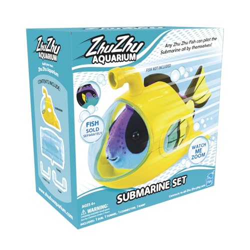 Zhuzhu Pets Unterwasser-Set für Aquarium, kompatibel mit Allen Zhuzhu Aquarium-Spielsets von Zhu Zhu Pets