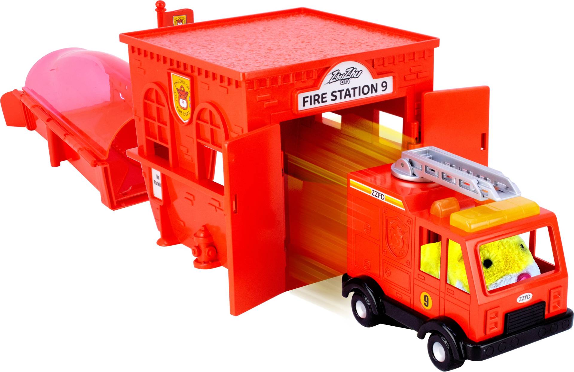 Zhu Zhu City Hamster Feuerwehrauto Spielset Zhu Zhu City Hamster Feuerwehrauto Spielset von ZhuZhuPets