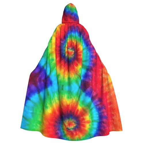 Zhuanyun Batikumhang mit Hippie-Druck, Halloween-Kapuzenumhang, Polyester-Kapuzenumhang, passend für alle Gelegenheiten Zhuanyun Batikumhang mit Hippie-Druck, Halloween-Kapuzenumhang, Polyester-Kapuzenumhang, passend für alle Gelegenheiten von Zhuanyun