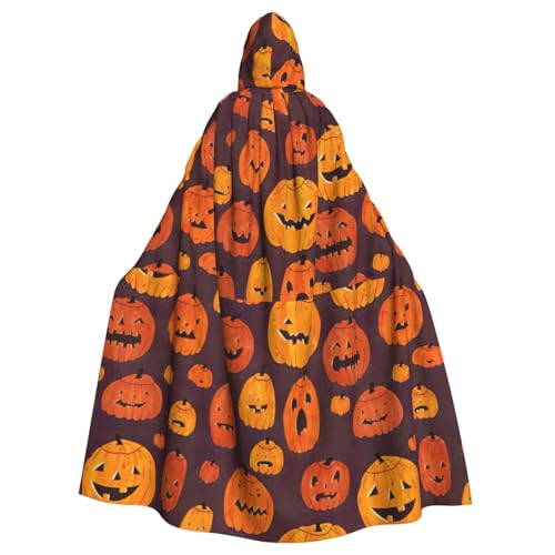 Zhuanyun Halloween-Kürbis-Aufdruck, Kapuzenumhang, Karneval, Cosplay, Bühnenkostüme, Maskerade, Mottoparty-Zubehör Zhuanyun Halloween-Kürbis-Aufdruck, Kapuzenumhang, Karneval, Cosplay, Bühnenkostüme, Maskerade, Mottoparty-Zubehör von Zhuanyun