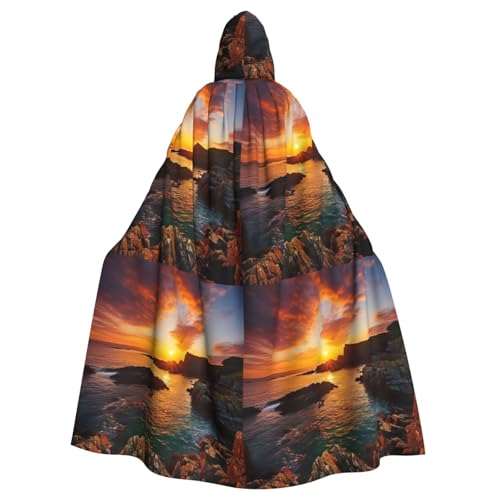 Zhuanyun Irland Sonnenuntergang Meereslandschaft Druck Kapuzenumhang Karneval Cosplay Kostüme Bühnenkostüme Maskerade Mottoparty Zubehör Zhuanyun Irland Sonnenuntergang Meereslandschaft Druck Kapuzenumhang Karneval Cosplay Kostüme Bühnenkostüme Maskerade Mottoparty Zubehör von Zhuanyun