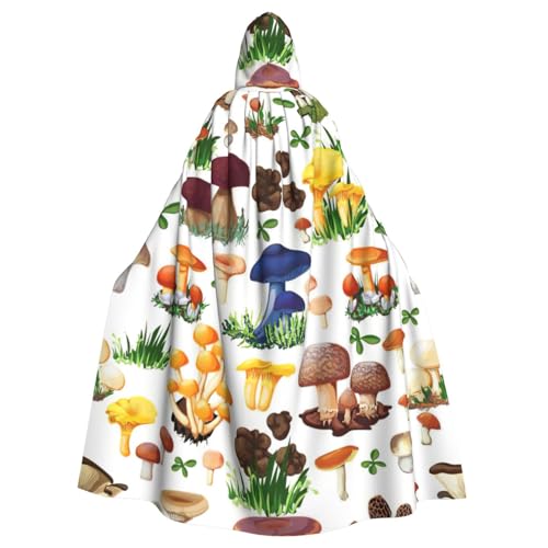 Zhuanyun Japanische Malerei, Pilzdruck, Kapuzenumhang, Karneval, Cosplay, Kostüme, Bühnenkostüme, Maskerade, Mottoparty-Zubehör Zhuanyun Japanische Malerei, Pilzdruck, Kapuzenumhang, Karneval, Cosplay, Kostüme, Bühnenkostüme, Maskerade, Mottoparty-Zubehör von Zhuanyun