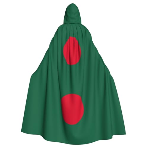 Zhuanyun Kapuzenumhang mit Flagge von Bangladesch, Karneval, Cosplay, Bühnenkostüme, Maskerade, Mottoparty-Zubehör Zhuanyun Kapuzenumhang mit Flagge von Bangladesch, Karneval, Cosplay, Bühnenkostüme, Maskerade, Mottoparty-Zubehör von Zhuanyun