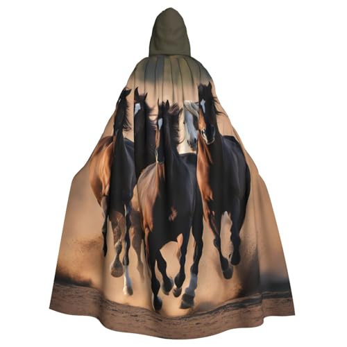 Zhuanyun Kapuzenumhang mit Laufpferden, Karneval, Cosplay, Bühnenkostüme, Maskerade, Mottoparty-Zubehör Zhuanyun Kapuzenumhang mit Laufpferden, Karneval, Cosplay, Bühnenkostüme, Maskerade, Mottoparty-Zubehör von Zhuanyun