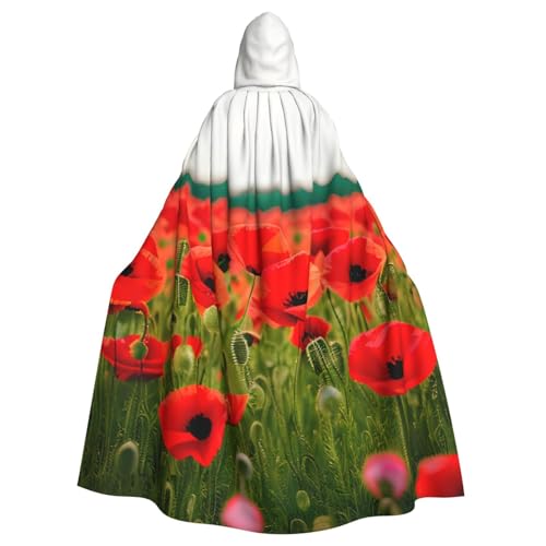 Zhuanyun Kapuzenumhang mit Mohnblumen, lebhaften Blütenblättern, Karneval, Cosplay, Bühnenkostüme, Maskerade, Mottoparty-Zubehör Zhuanyun Kapuzenumhang mit Mohnblumen, lebhaften Blütenblättern, Karneval, Cosplay, Bühnenkostüme, Maskerade, Mottoparty-Zubehör von Zhuanyun