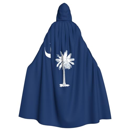 Zhuanyun Kapuzenumhang mit South Carolina Flagge, Karneval, Cosplay, Bühnenkostüme, Maskerade, Mottoparty-Zubehör Zhuanyun Kapuzenumhang mit South Carolina Flagge, Karneval, Cosplay, Bühnenkostüme, Maskerade, Mottoparty-Zubehör von Zhuanyun