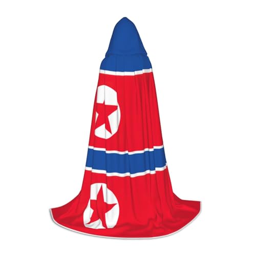 Zhuanyun Kapuzenumhang mit koreanischer Flagge, Hexenumhang mit Kapuze für Damen und Herren, passend für Karneval, Cosplay, Kostümpartys Zhuanyun Kapuzenumhang mit koreanischer Flagge, Hexenumhang mit Kapuze für Damen und Herren, passend für Karneval, Cosplay, Kostümpartys von Zhuanyun