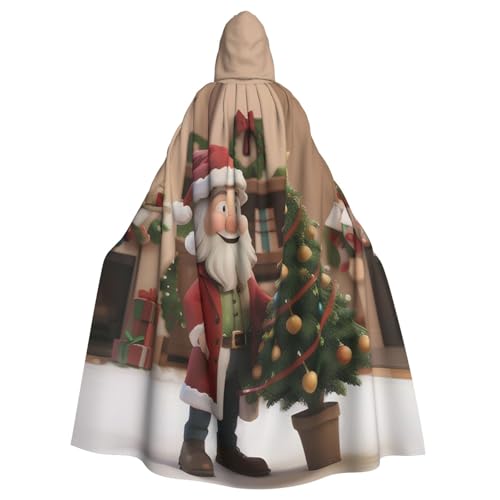 Zhuanyun Lustiger Weihnachtsumhang, Halloween-Kapuzenumhang, Polyester-Kapuzenumhang, passend für alle Gelegenheiten Zhuanyun Lustiger Weihnachtsumhang, Halloween-Kapuzenumhang, Polyester-Kapuzenumhang, passend für alle Gelegenheiten von Zhuanyun