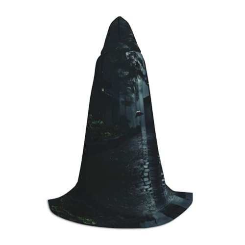 Zhuanyun Maxi-Umhang aus Ölpapier, Regenschirme, bedruckt, mit Kapuze, Winter, warm, lang, Cosplay-Kostüme, Oberbekleidung Zhuanyun Maxi-Umhang aus Ölpapier, Regenschirme, bedruckt, mit Kapuze, Winter, warm, lang, Cosplay-Kostüme, Oberbekleidung von Zhuanyun
