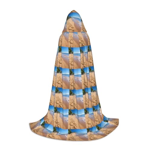 Zhuanyun Maxi-Umhang mit Blick auf zwei Strände, warm, lang, Cosplay-Kostüme, Oberbekleidung Zhuanyun Maxi-Umhang mit Blick auf zwei Strände, warm, lang, Cosplay-Kostüme, Oberbekleidung von Zhuanyun