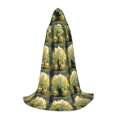 Zhuanyun Maxi-Umhang mit Narzissen-Druck, Winter, warm, lang, Cosplay-Kostüme, Oberbekleidung Zhuanyun Maxi-Umhang mit Narzissen-Druck, Winter, warm, lang, Cosplay-Kostüme, Oberbekleidung von Zhuanyun