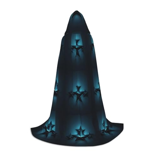 Zhuanyun Maxi-Umhang mit Sternenaufdruck, Winter, warm, lang, Cosplay-Kostüme, Oberbekleidung Zhuanyun Maxi-Umhang mit Sternenaufdruck, Winter, warm, lang, Cosplay-Kostüme, Oberbekleidung von Zhuanyun