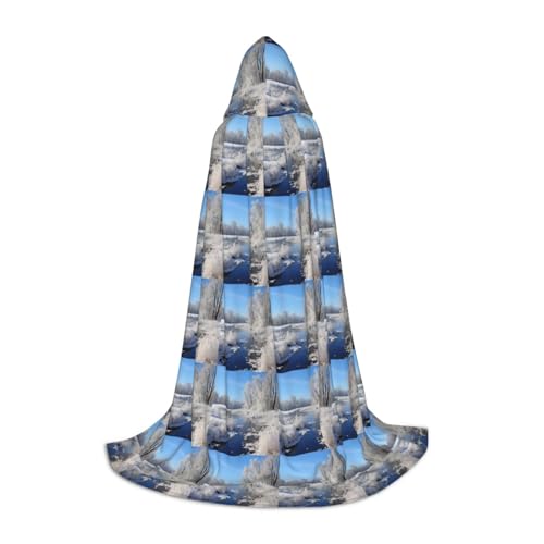 Zhuanyun Maxi-Umhang mit Winteraufdruck, warm, lang, Cosplay-Kostüme, Oberbekleidung Zhuanyun Maxi-Umhang mit Winteraufdruck, warm, lang, Cosplay-Kostüme, Oberbekleidung von Zhuanyun