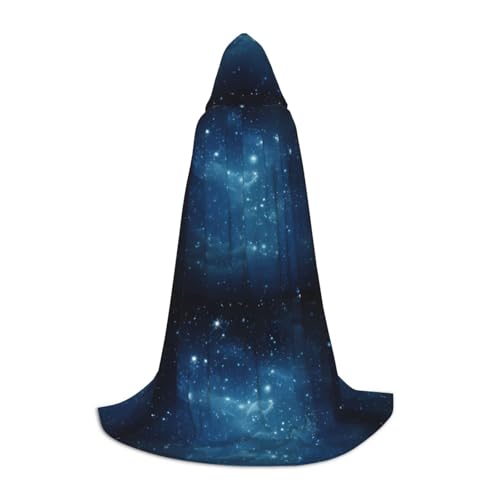 Zhuanyun Sparsed Maxi-Umhang mit Kapuze und Träumen, warm, lang, Cosplay-Kostüme, Oberbekleidung von Zhuanyun