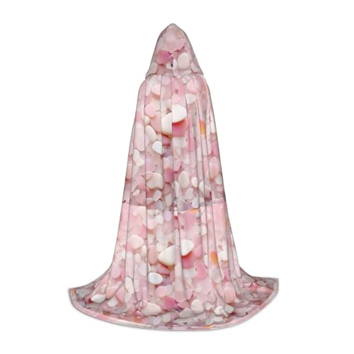 Zhuanyun Terrazzo Maxi-Umhang mit Kapuze, Marmor, Pastelldruck, Winter, warm, lang, Cosplay-Kostüme, Oberbekleidung Zhuanyun Terrazzo Maxi-Umhang mit Kapuze, Marmor, Pastelldruck, Winter, warm, lang, Cosplay-Kostüme, Oberbekleidung von Zhuanyun