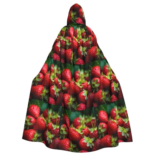Zhuanyun Umhang mit Erdbeerdruck, Halloween-Kapuzenumhang, Polyester-Kapuzenumhang, passend für alle Gelegenheiten Zhuanyun Umhang mit Erdbeerdruck, Halloween-Kapuzenumhang, Polyester-Kapuzenumhang, passend für alle Gelegenheiten von Zhuanyun