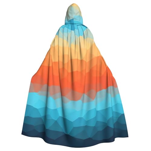 Zhuanyun Umhang mit Farbverlauf, Halloween-Kapuzenumhang, Polyester-Kapuzenumhang, passend für alle Gelegenheiten Zhuanyun Umhang mit Farbverlauf, Halloween-Kapuzenumhang, Polyester-Kapuzenumhang, passend für alle Gelegenheiten von Zhuanyun