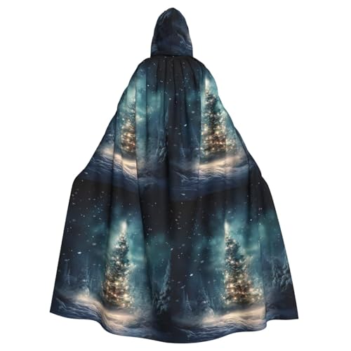 Zhuanyun Umhang mit Kapuze, Weihnachtsbaum, Schnee, Karneval, Cosplay, Bühnenkostüme, Maskerade, Mottoparty-Zubehör Zhuanyun Umhang mit Kapuze, Weihnachtsbaum, Schnee, Karneval, Cosplay, Bühnenkostüme, Maskerade, Mottoparty-Zubehör von Zhuanyun