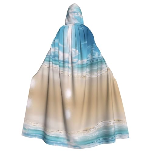 Zhuanyun Umhang mit Meerwasserdruck, Halloween-Kapuzenumhang, Polyester-Kapuzenumhang, passend für alle Gelegenheiten Zhuanyun Umhang mit Meerwasserdruck, Halloween-Kapuzenumhang, Polyester-Kapuzenumhang, passend für alle Gelegenheiten von Zhuanyun