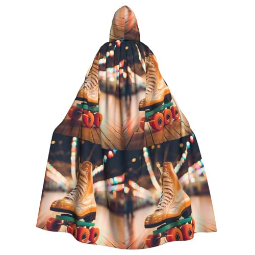 Zhuanyun Umhang mit Rollschuhen, Halloween-Kapuzenumhang, Polyester-Kapuzenumhang, passend für alle Gelegenheiten Zhuanyun Umhang mit Rollschuhen, Halloween-Kapuzenumhang, Polyester-Kapuzenumhang, passend für alle Gelegenheiten von Zhuanyun