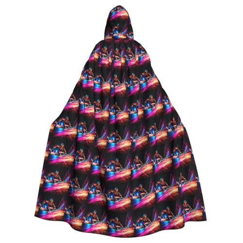 Zhuanyun Umhang mit Skateboard-Druck, Halloween-Kapuzenumhang, Polyester-Kapuzenumhang, passend für alle Gelegenheiten Zhuanyun Umhang mit Skateboard-Druck, Halloween-Kapuzenumhang, Polyester-Kapuzenumhang, passend für alle Gelegenheiten von Zhuanyun