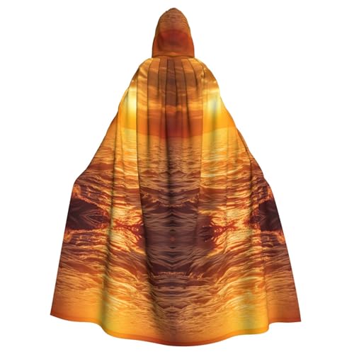 Zhuanyun Umhang mit Sonnenuntergang-Landschaft, Halloween-Kapuzenumhang, Polyester-Kapuzenumhang, passend für alle Gelegenheiten Zhuanyun Umhang mit Sonnenuntergang-Landschaft, Halloween-Kapuzenumhang, Polyester-Kapuzenumhang, passend für alle Gelegenheiten von Zhuanyun